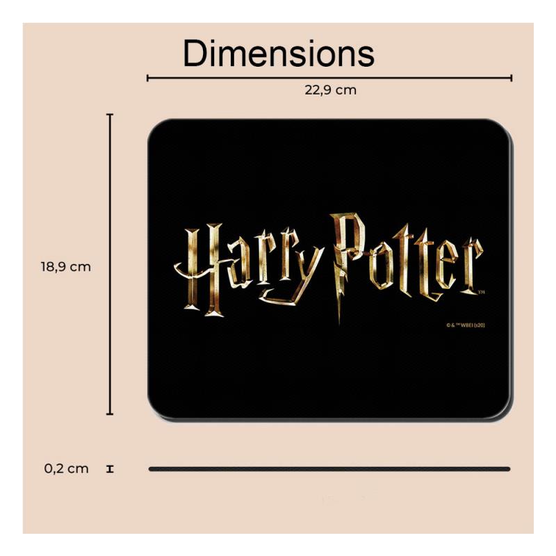 Mousepad Warner Bros Harry Potter 045 22x18cm Μαύρο (1 τεμ)