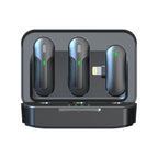 Ασύρματα Μικρόφωνα Devia M8-2-L Kintone Series 2 σε 1 Lightning Μαύρο