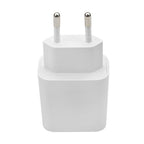 Φορτιστής Ταξιδίου Ταχείας Φόρτισης Maxlife MXTC-06 με Διπλή Έξοδο USB A & USB C PD QC 20W Λευκό
