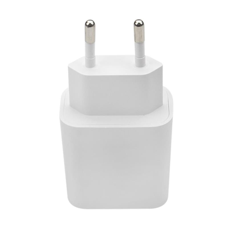 Φορτιστής Ταξιδίου Ταχείας Φόρτισης Maxlife MXTC-06 με Διπλή Έξοδο USB A & USB C PD QC 20W Λευκό