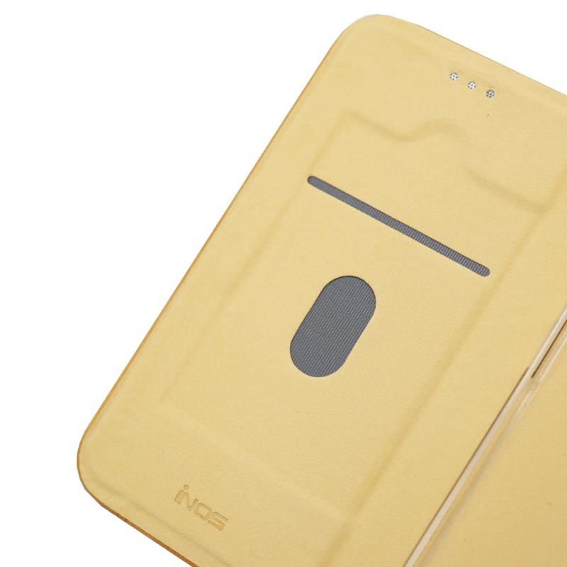 Θήκη Flip Book inos Apple iPhone 13 Pro S-Folio NE Μουσταρδί