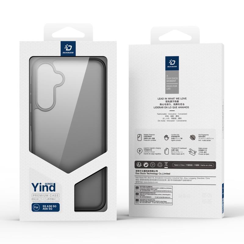 Θήκη TPU & PC Dux Ducis Samsung Galaxy A36/ A56 5G Yind Μαύρο