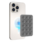 Βάση Στήριξης με Βεντούζα Magnetic Ahastyle PT-CY202 για Smartphones Σκούρο Γκρι