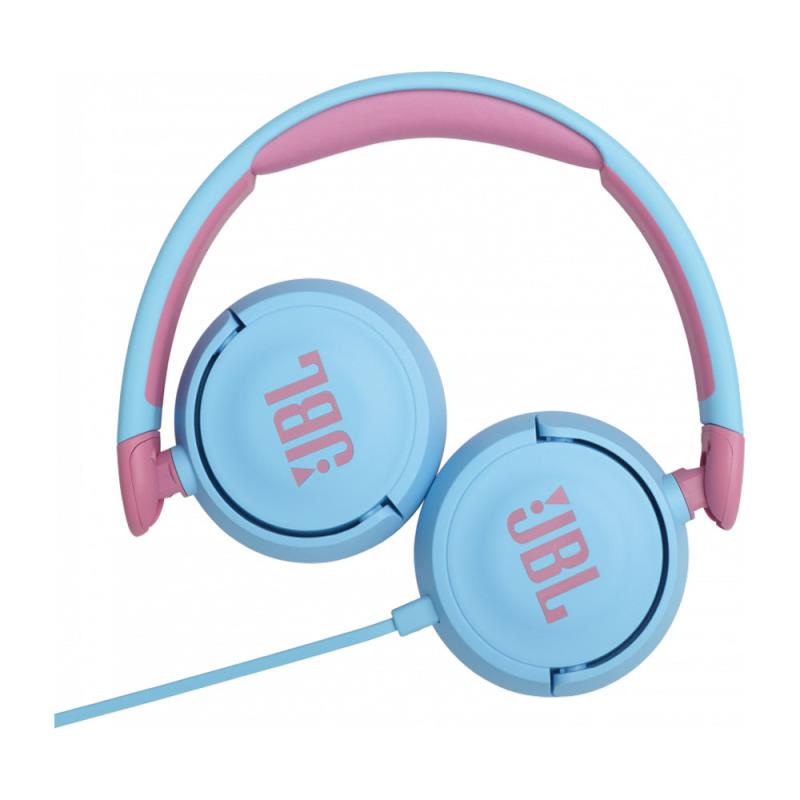 Ενσύρματα Ακουστικά Κεφαλής JBL JR310 για Παιδιά Μπλε
