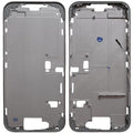 Μεσαίο Πλαίσιο Apple iPhone 16 Pro Max 5G με Πλήκτρο Κάμερας Λευκό (OEM)