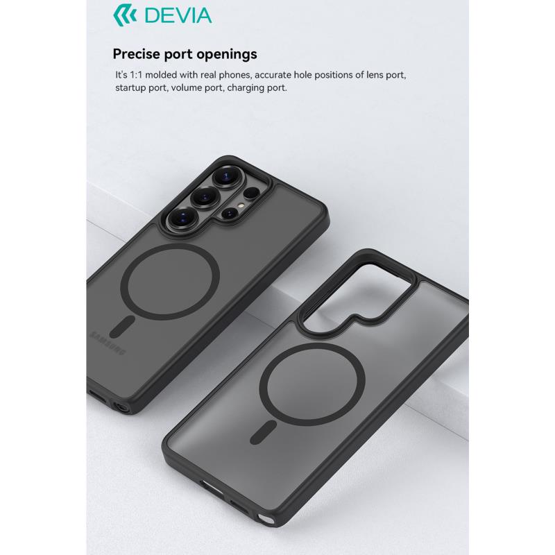 Θήκη TPU & PC Devia Samsung Galaxy S26 5G Magnetic Shock Proof Pino Μαύρο