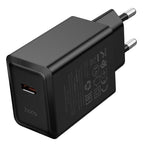 HOCO N68 NUEVO ΦΟΡΤΙΣΤΗΣ PD20W, 1 ΘΥΡΑ, TYPE-C, ΜΑΥΡΟ