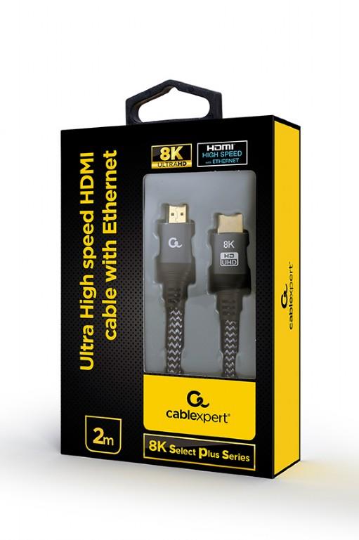 CABLEXPERT ΚΑΛΩΔΙΟ HDMI V2.1, 8K, MALE-MALE, 2m