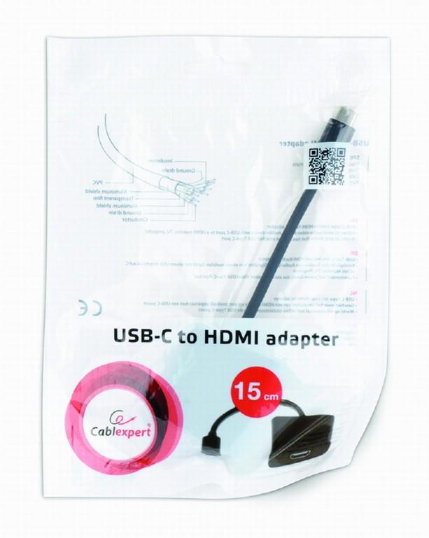 GEMBIRD ΜΕΤΑΤΡΟΠΕΑΣ TYPE C 3.1 σε HDMI