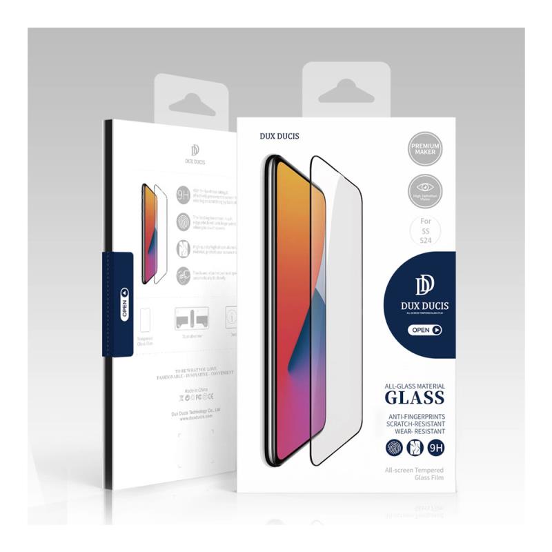 Tempered Glass Full Face Dux Ducis Samsung S921 Galaxy S24 5G Μαύρο (1 τεμ.)