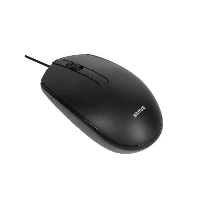 MARVO MS003 ΕΝΣΥΡΜΑΤΟ GAMING ΠΟΝΤΙΚΙ, ΜΑΥΡΟ