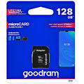 Κάρτα μνήμης Micro SDXC C10 UHS-I Goodram 100MB/s 128Gb + 1 ADP