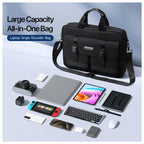 Θήκη Laptop Ώμου Dux Ducis Edge για Laptop/ Macbook/ Notebook/ Tablet 14.0"-15.4" Large Capacity Μαύρο