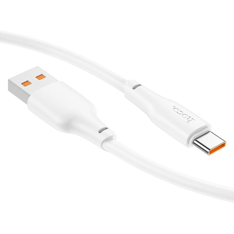 HOCO X93 ΚΑΛΩΔΙΟ ΦΟΡΤΙΣΗΣ ΚΑΙ ΔΕΔΟΜΕΝΩΝ HYPER, TYPE-C, 27W, 1m, ΛΕΥΚΟ