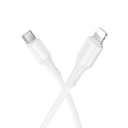 HOCO X120 BENEFICIO ΚΑΛΩΔΙΟ PD TO LIGHTNING, 1m, 27W, ΛΕΥΚΟ