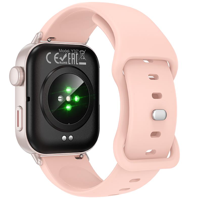 HOCO Y32 SPORTS SMART WATCH (CALL VERSION), ΡΟΖ