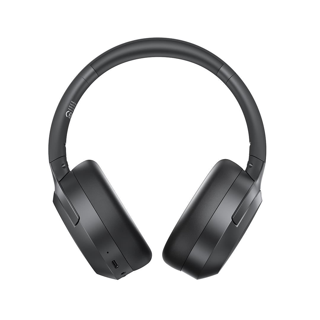 XO BE53 TOUGH STYLE BLUETOOTH ΑΚΟΥΣΤΙΚΑ ΚΕΦΑΛΗΣ , ANC, ΜΑΥΡΑ