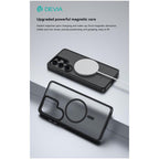 Θήκη TPU & PC Devia Samsung Galaxy S26 5G Magnetic Shock Proof Pino Μαύρο