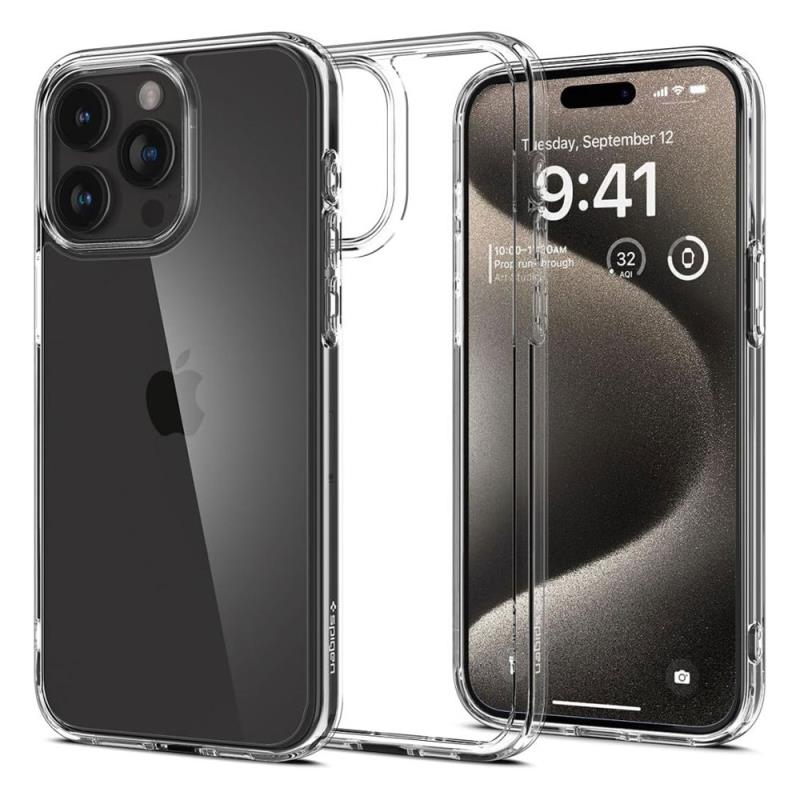 Θήκη TPU & PC Spigen Ultra Hybrid Apple iPhone 15 Pro Max Διάφανο