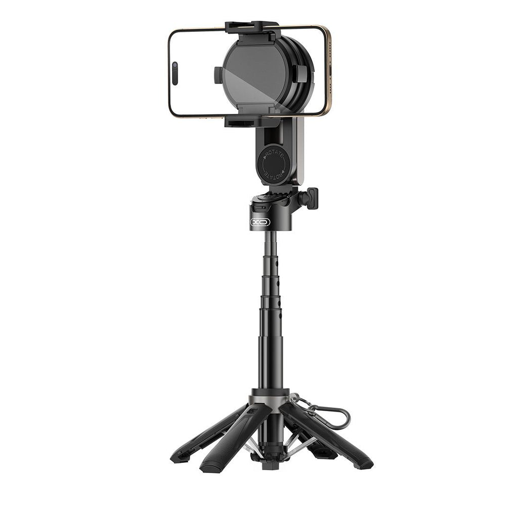XO SS24 4 ΣΕ 1 SELFIE STICK, ΒΑΣΗ ΓΡΑΦΕΙΟΥ, ΒΑΣΗ ΚΙΝΗΤΟΥ, ΜΑΥΡΟ
