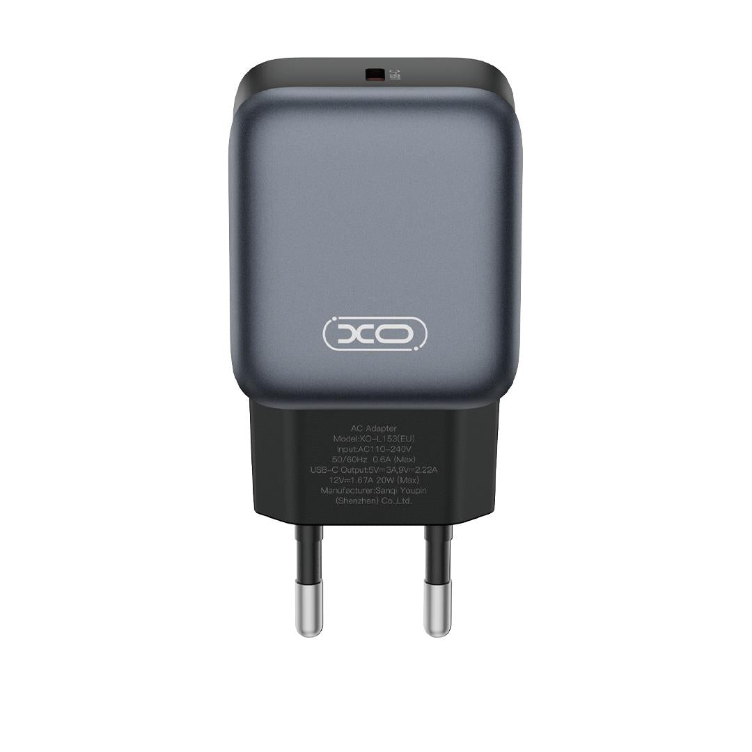 XO L153 ΦΟΡΤΙΣΤΗΣ 20W, ΜΑΥΡΟΣ