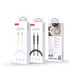XO NB-R271 ΚΑΛΩΔΙΟ ΗΧΟΥ 3.5MM TO 3.5MM, 1M, ΛΕΥΚΟ
