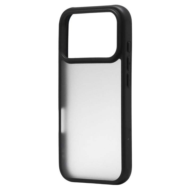 Θήκη TPU & PC inos Apple iPhone 18 Pro/ 17 Pro Flame Μαύρο