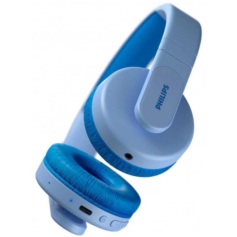 Ασύρματα Ακουστικά Κεφαλής Philips TAK4206 για Παιδιά Μπλε