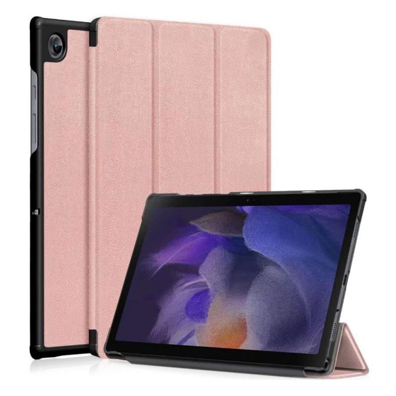 Θήκη Flip Smart inos Samsung Galaxy Tab A8 10.5" (2021) Wi-Fi/ 4G Ροζ-Χρυσό