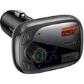 BASEUS T Shaped S-13, Bluetooth FM Transmitter, MP3 Player, Μαύρο