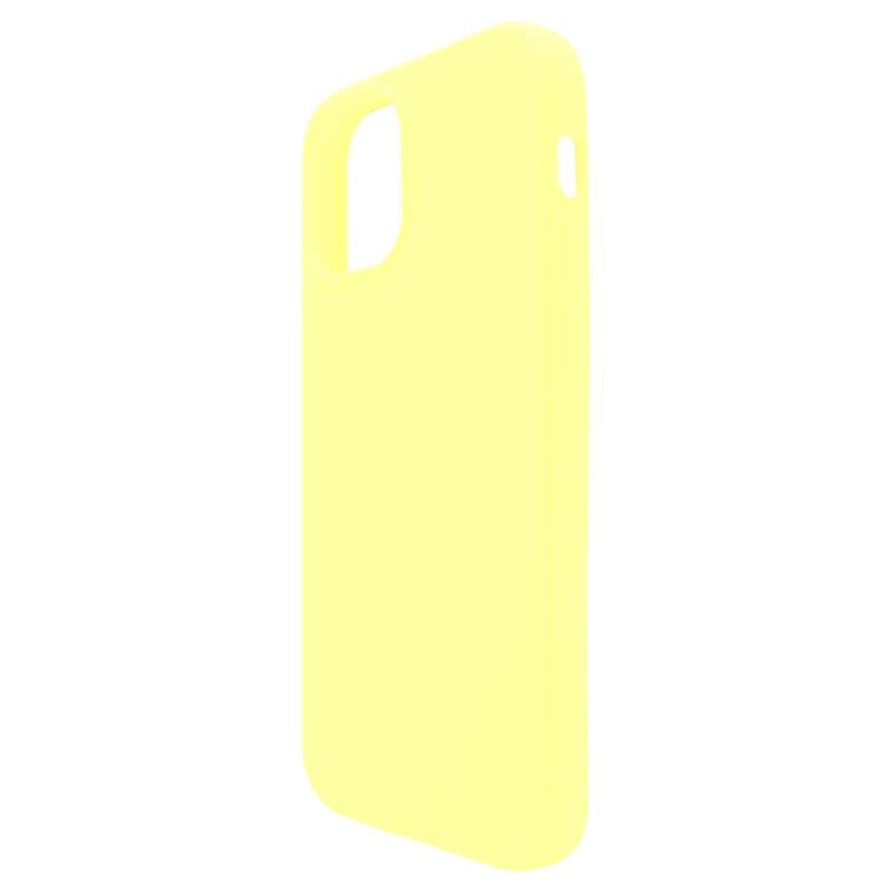 Θήκη Soft TPU inos Apple iPhone 12 Pro Max S-Cover Κίτρινο