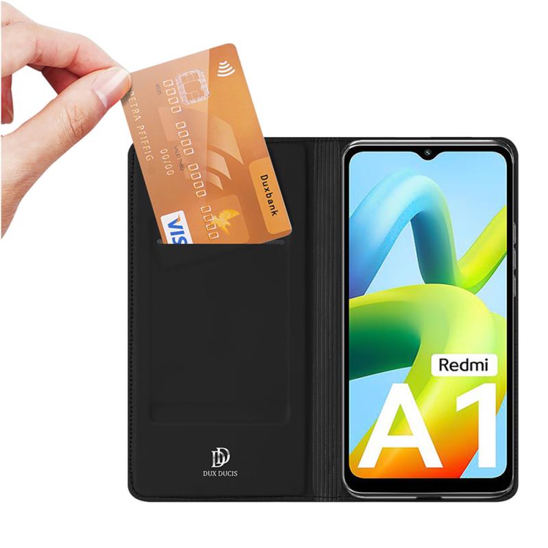 Θήκη Flip Dux Ducis Xiaomi Redmi A1 Skin Pro Μαύρο