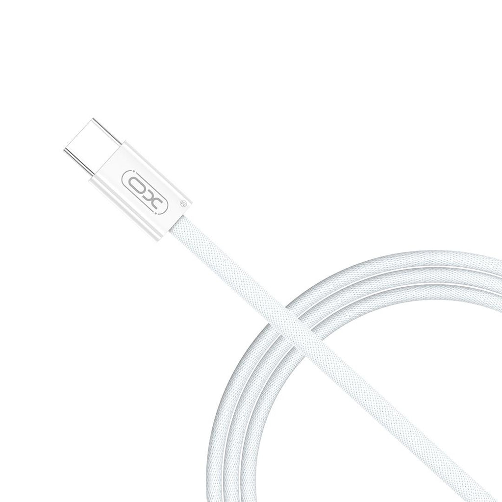 XO NB-Q260C, ΚΑΛΩΔΙΟ ΦΟΡΤΙΣΗΣ, TYPE-C ΣΕ TYPE-C, 60W, 3M, ΛΕΥΚΟ