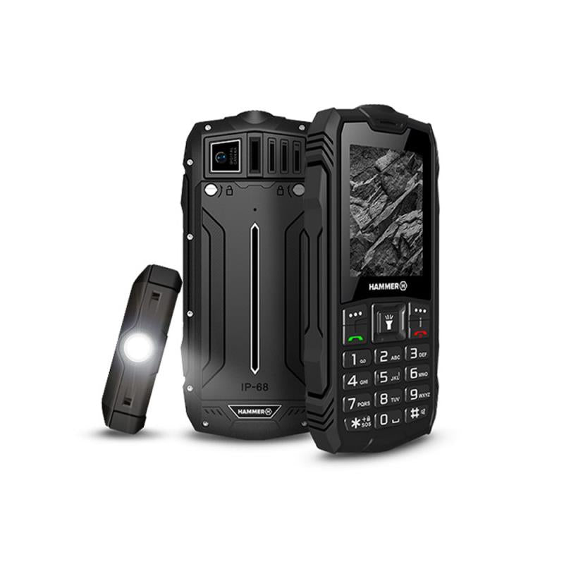 Κινητό Τηλέφωνο Hammer Rock (Dual SIM) Μαύρο