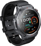 HOC Y37, SMART WATCH, SPORT, AMOLED, GPS, ΜΑΥΡΟ