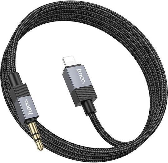 HOCO UPA32A CLEVER, ΨΗΦΙΑΚΟ ΚΑΛΩΔΙΟ ΗΧΟΥ, 3.5mm ΣΕ LIGHTNING, ΜΑΥΡΟ