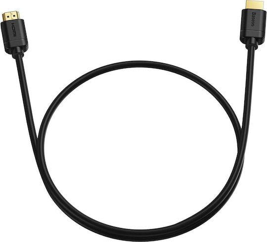 BASEUS HIGH DEFINITION SERIES, ΚΑΛΩΔΙΟ HDMI, 3m, ΜΑΥΡΟ