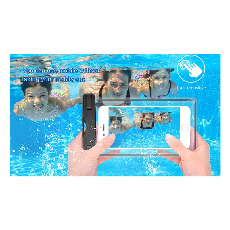Waterproof Θήκη Devia Ranger Fluorescence για Smartphones έως 5.5" Μπλε