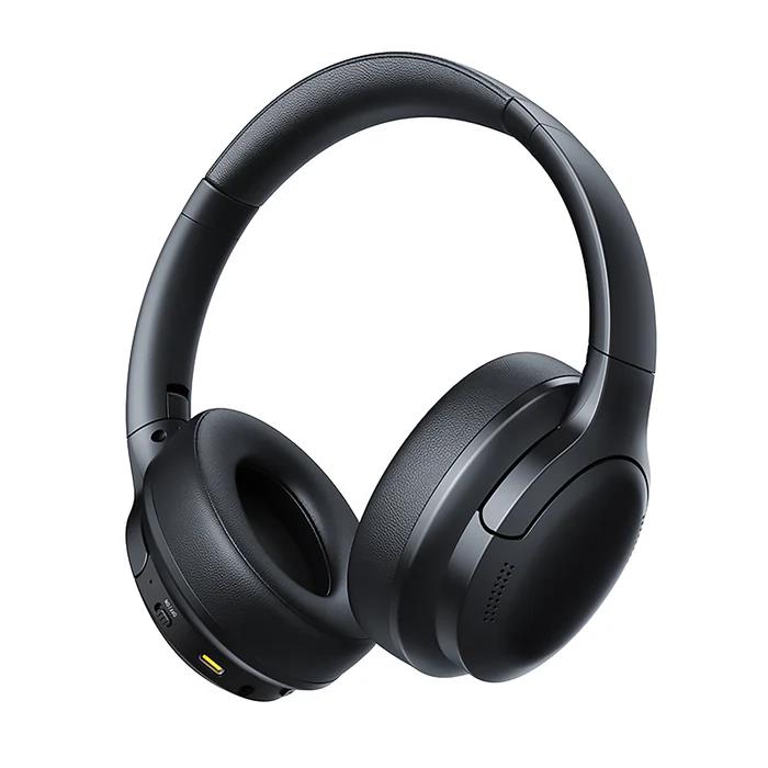 BASEUS BASS BH1 LITE, ΑΣΥΡΜΑΤΑ HEADPHONES, ΜΑΥΡΑ