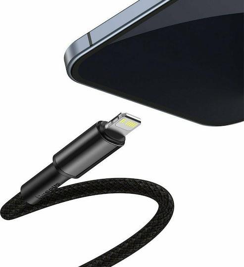 BASEUS HIGH DENSITY, ΚΑΛΩΔΙΟ ΓΡΗΓΟΡΗΣ ΦΟΡΤΙΣΗΣ, TYPE-C ΣΕ LIGHTNING, 20W, 2m, ΜΑΥΡΟ