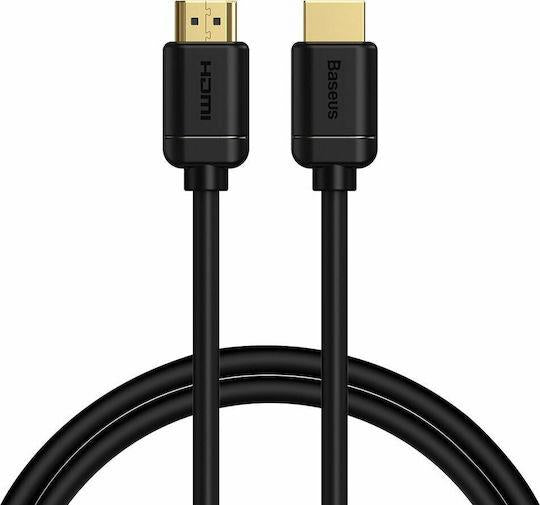 BASEUS HIGH DEFINITION SERIES, ΚΑΛΩΔΙΟ HDMI, 1m, ΜΑΥΡΟ