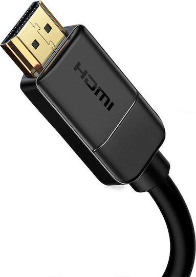 BASEUS HIGH DEFINITION SERIES, ΚΑΛΩΔΙΟ HDMI, 1m, ΜΑΥΡΟ