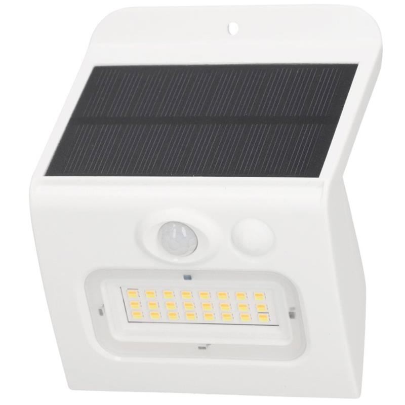 Ηλιακό Φωτιστικό Εξ. Χώρου LED GSC Egoda Bulkhead 3W 350lm CCT IP65 με Αισθητήρα Κίνησης & Νυκτός Λευκό