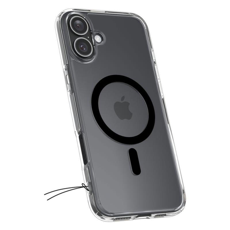 Θήκη TPU & PC Spigen Apple iPhone 16 Plus MagSafe Ultra Hybrid Μαύρο