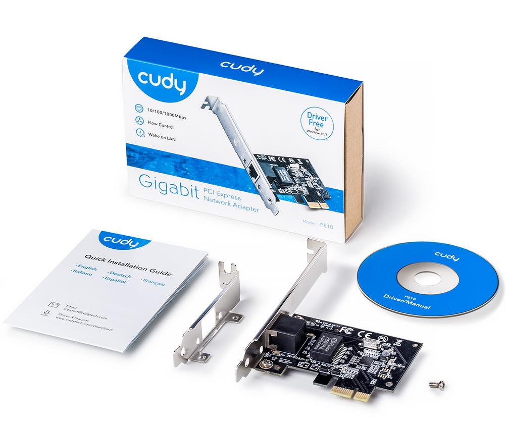CUDY WE650, AC650, WIRELESS PCI EXPRESS ADAPTER, ΠΕΡΙΕΧΕΙ ΚΑΙ LOW PROFILE BRACKET, DUAL-BAND