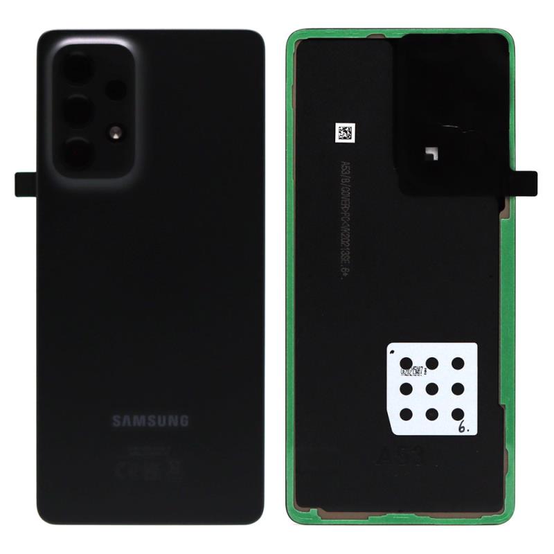Battery Cover Samsung A536B Galaxy A53 5G Black (Original)