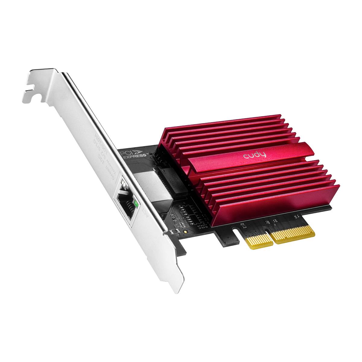 CUDY PE10G, 10GBps, PCI EXPRESS ADAPTER / LOW PROFILE BRACKET