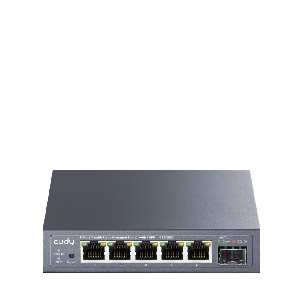 CUDY GS1010PS2 8-PORT GIGABIT, ΜΕ 2 GIGABIT SFP, ΜΕ 2 GbE, POE+, DESKTOP SWITCH