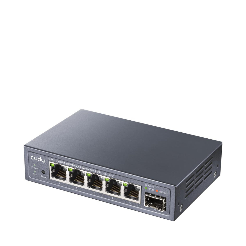 CUDY GS1010PS2 8-PORT GIGABIT, ΜΕ 2 GIGABIT SFP, ΜΕ 2 GbE, POE+, DESKTOP SWITCH
