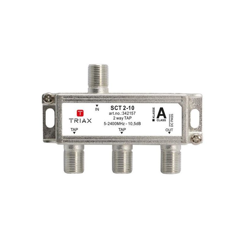 TRIAX διακλαδωτής 2 εξόδων 10dB SCT 2-10